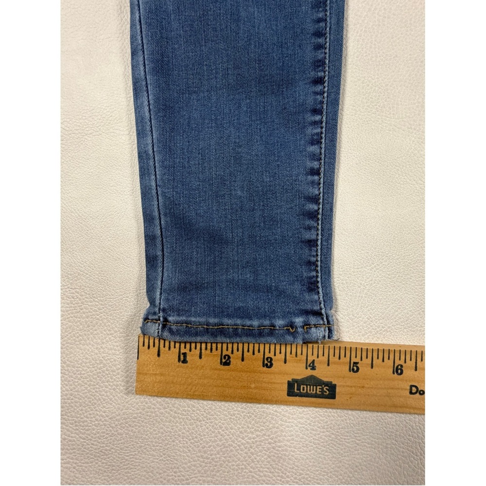 Levis Premium Mile High Super Skinny Jeans Womens 27 Medium Wash Blue Denim 4309 - Picture 3 of 12